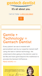 Mobile Screenshot of gentechdentist.com